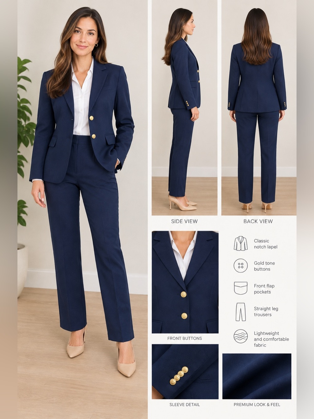 Gant suit jacket and pants